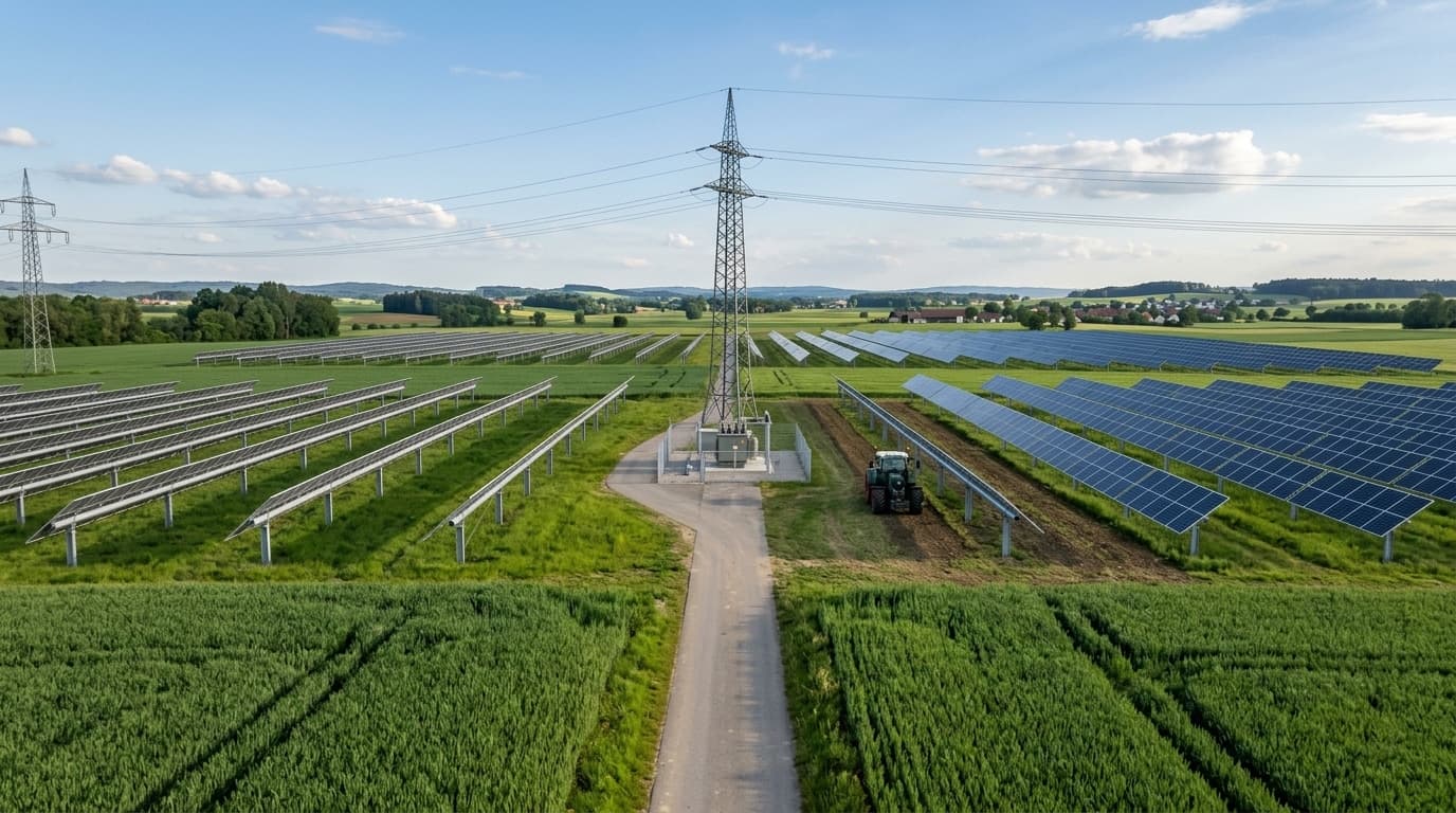 Agri-PV Netzanschluss und Herausforderungen im Fokus