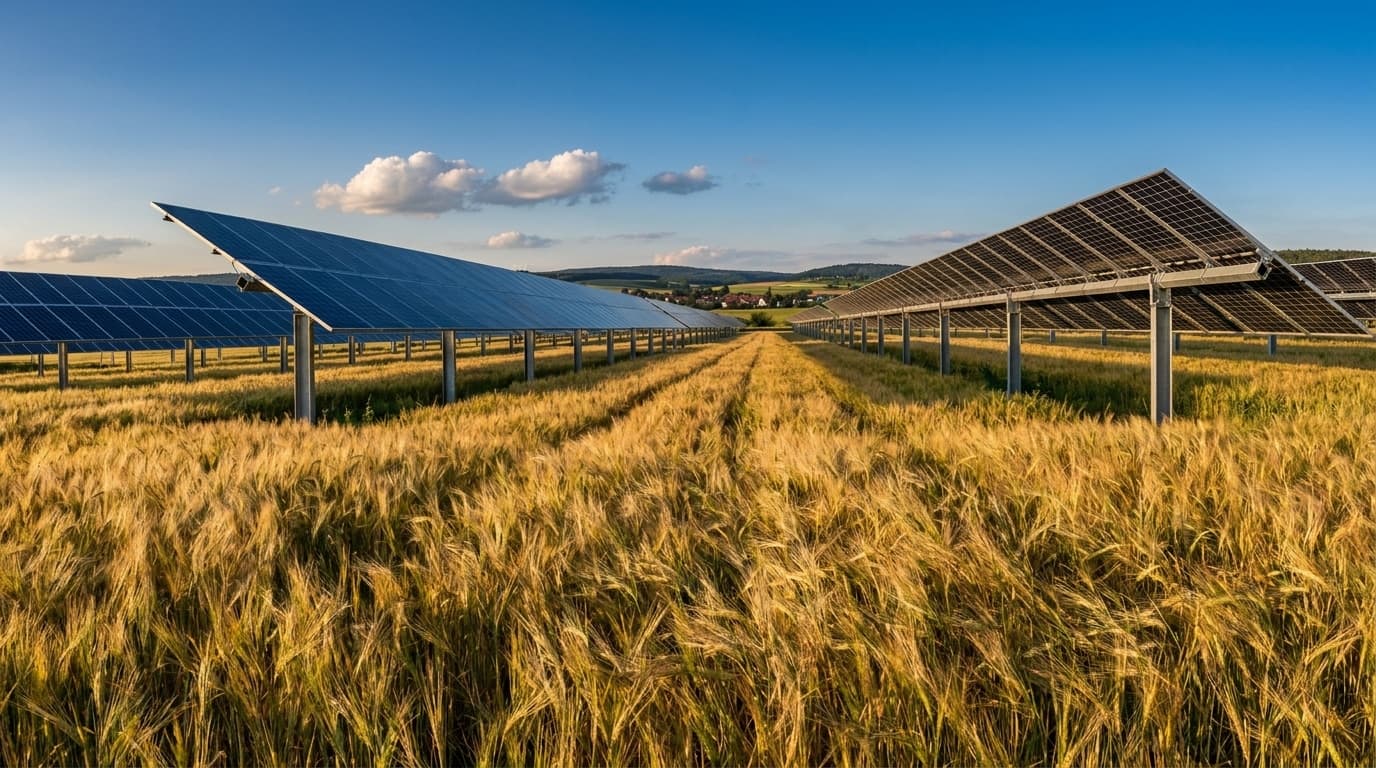Agri-PV Ernteerträge: Studien und Praxis im Vergleich