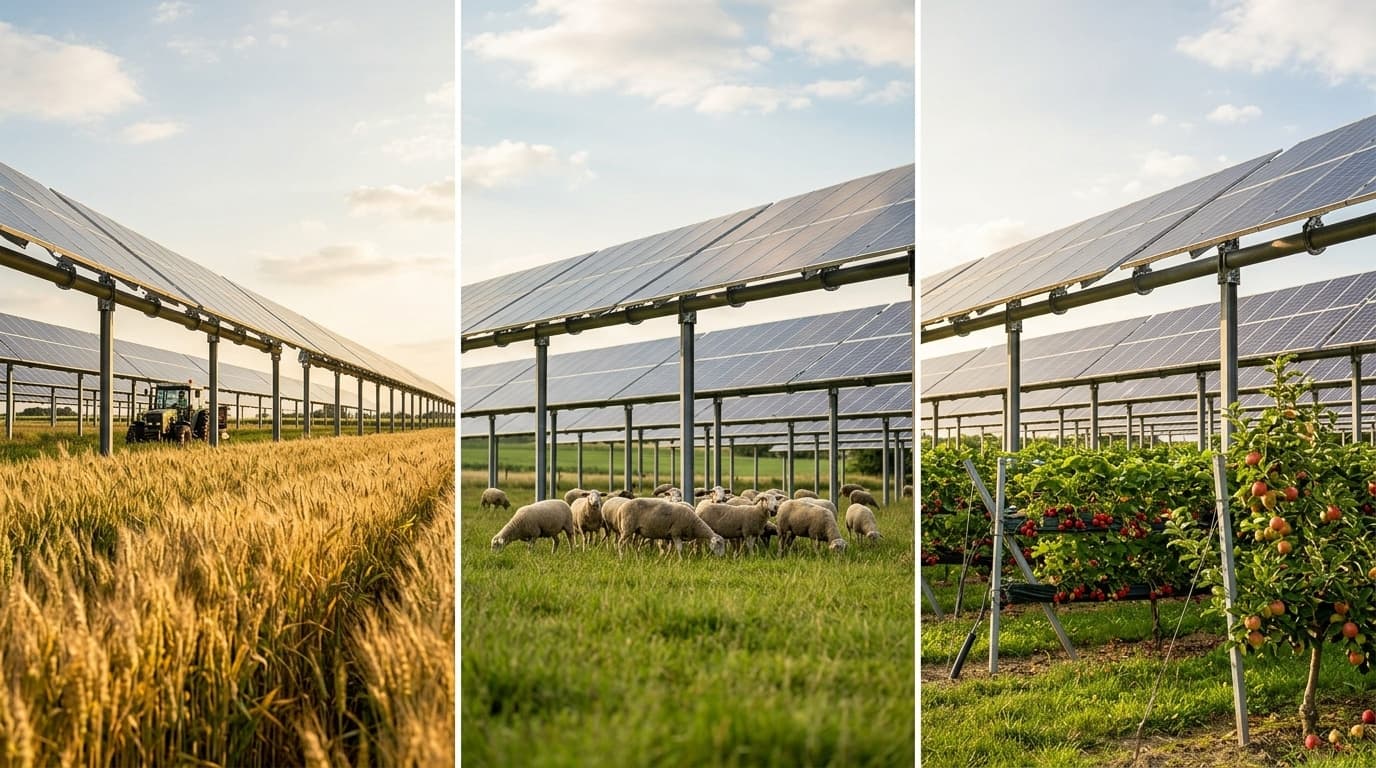 Welche Kulturen eignen sich für Agri-PV am besten?