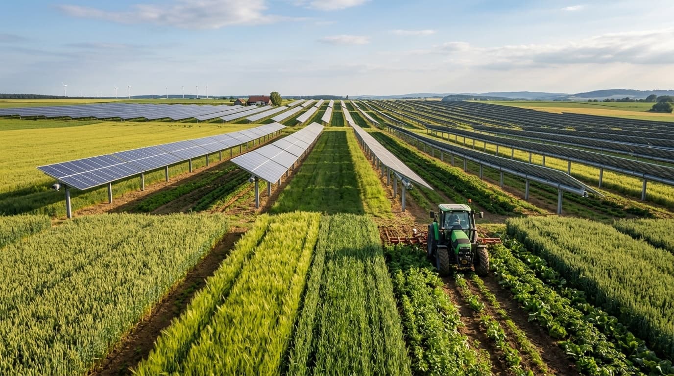 Agri-PV als Klimaheld: Schatten, Bodenschutz & Ertragsvorteile