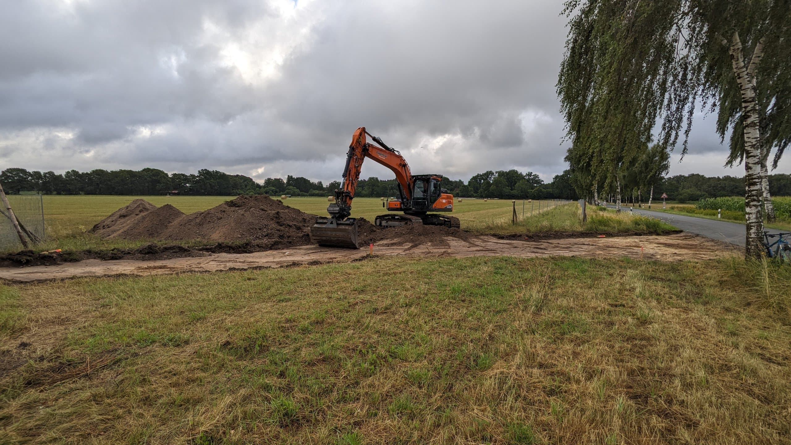 Erste Baumaßnahmen